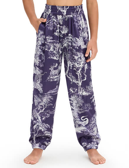 SILK Костюм для девочки, цвет принт темный toile de jouy, фото 3