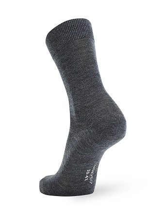 Носки женские из шерсти мериноса серии MERINO WOOL, цвет антрацит, фото 2
