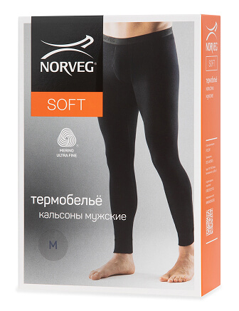 Термокальсоны мужские серии SOFT. Знак Woolmark, фото 3