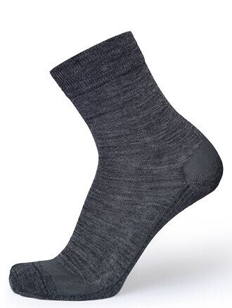 Термоноски мужские серии FUNCTIONAL MERINO WOOL, цвет темно-серый меланж, фото 1