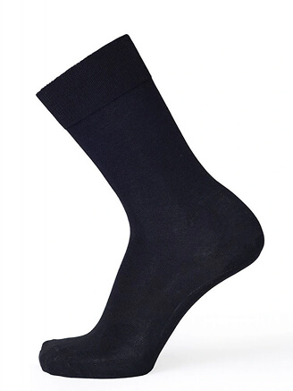 Носки мужские из шерсти мериноса серии MERINO WOOL, цвет черный, фото 1