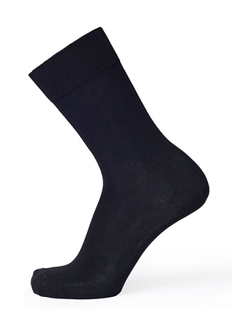 Носки женские из шерсти мериноса серии MERINO WOOL, цвет черный, фото 1