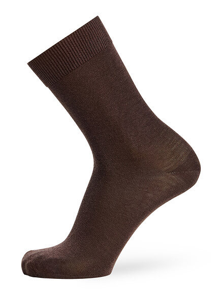 Носки женские из шерсти мериноса серии MERINO WOOL, цвет коричневый, фото 1