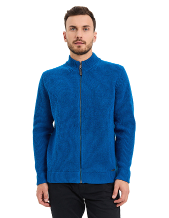 Кардиган мужской на молнии Merino Knitted, цвет арктик, фото 1
