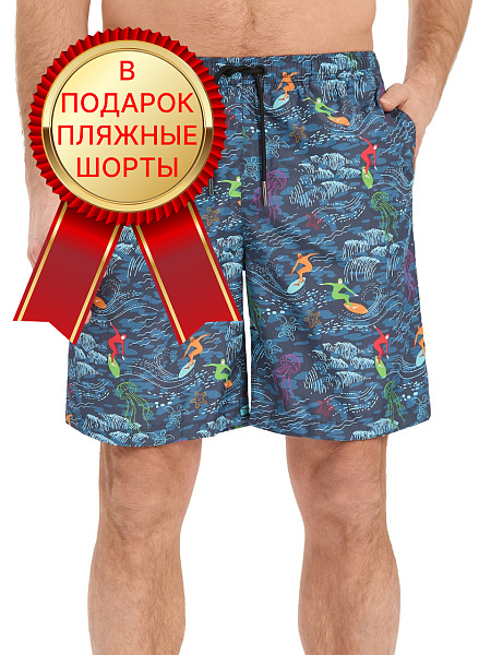 Шорты мужские casual, цвет хаки, фото 2