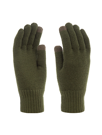 Перчатки мужские Merino TEC Touch Screen, цвет олива, фото 1
