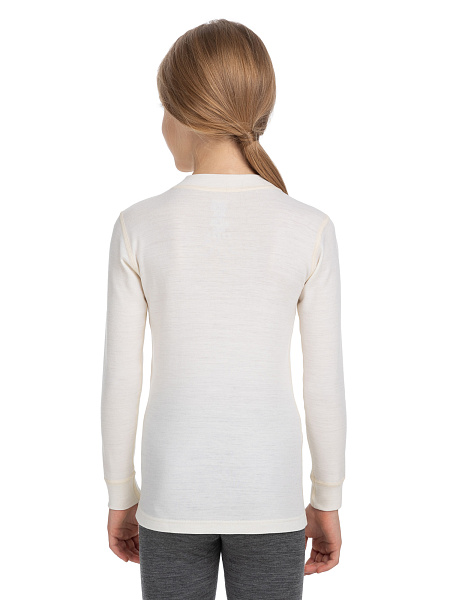 Термофутболка детская для девочек серии SOFT. Знак Woolmark, фото 3