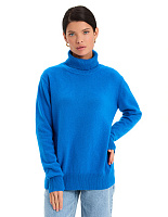 Свитер Merino Base из шерсти Лазурный