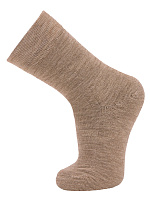 Термоноски детские шерстяные серии SOFT MERINO WOOL Бежевый меланж