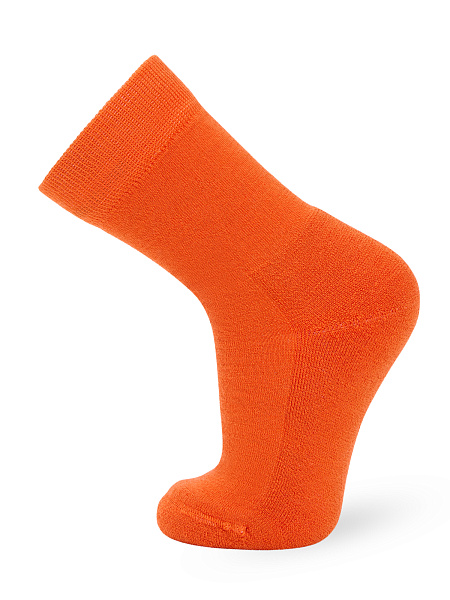 Термоноски детские шерстяные серии SOFT MERINO WOOL, цвет оранжевый, фото 1