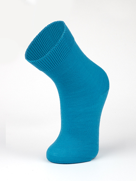 Термоноски детские шерстяные серии MERINO WOOL, цвет бирюзовый, фото 2