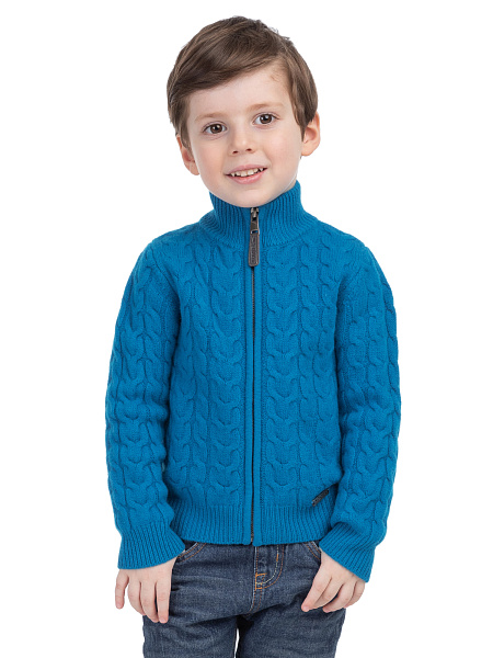 Кофта на молнии Super Fine Merino Wool, фото 1