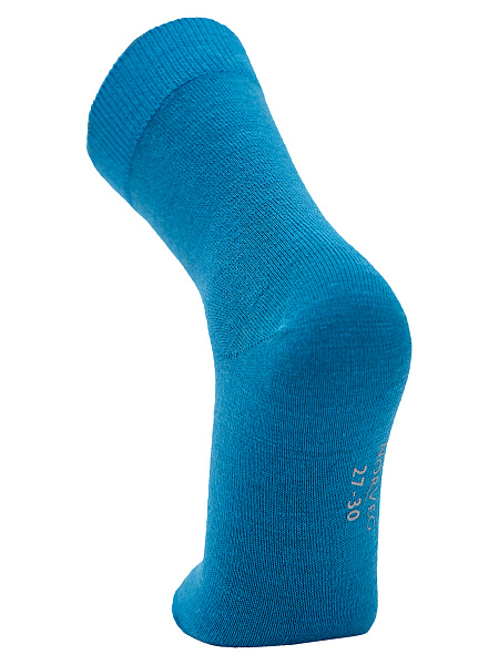 Термоноски детские шерстяные серии MERINO WOOL, цвет голубой, фото 3